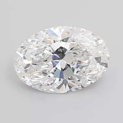 4.09ct E VVS2 Rare Carat Ideal Cut Oval Lab Grown Diamond