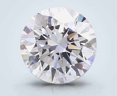 2.09ct D VS1 Excellent Cut Round Lab Grown Diamond