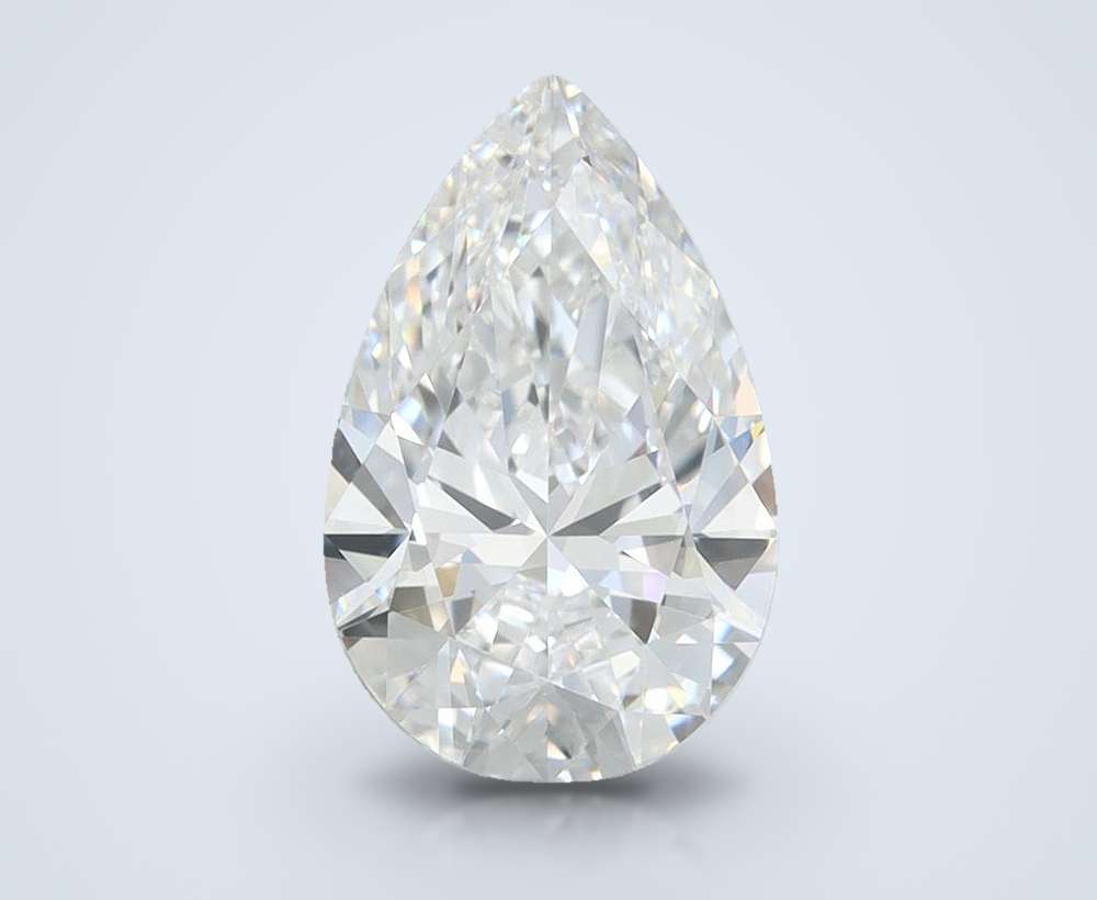 1.97ct D VVS1 Rare Carat Ideal Cut Pear Lab Grown Diamond