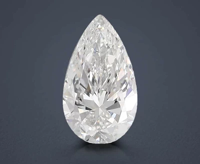 1.49ct F VS2 Rare Carat Ideal Cut Pear Lab Grown Diamond