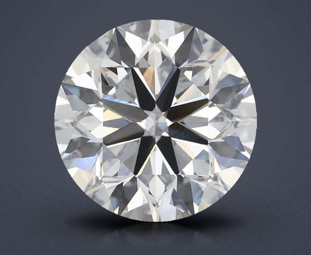 3.00ct H VS1 Excellent Cut Round Lab Grown Diamond