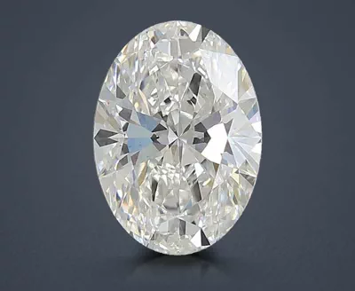 3.02ct E VS1 Rare Carat Ideal Cut Oval Lab Grown Diamond