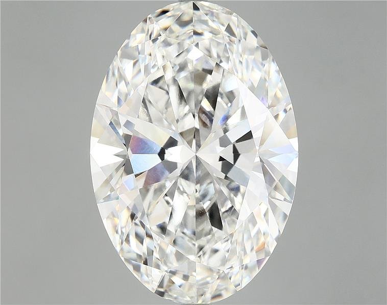 12.37ct F VVS2 Rare Carat Ideal Cut Oval Lab Grown Diamond