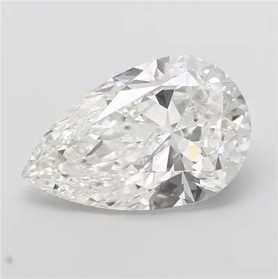 14.52ct F VS1 Rare Carat Ideal Cut Pear Lab Grown Diamond