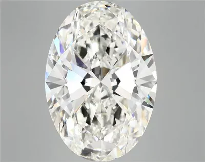 10.11ct G VVS2 Rare Carat Ideal Cut Oval Lab Grown Diamond
