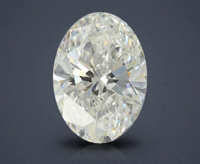 4.05ct E VVS2 Rare Carat Ideal Cut Oval Lab Grown Diamond