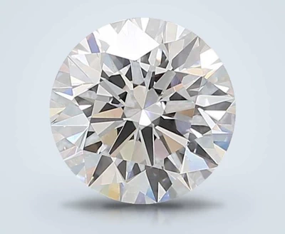 4.07ct E VVS2 Rare Carat Ideal Cut Round Lab Grown Diamond