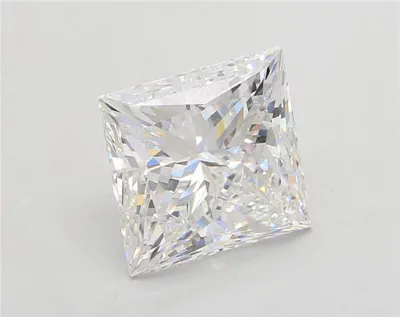 4.55ct E VS1 Rare Carat Ideal Cut Princess Lab Grown Diamond