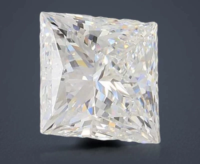 4.55ct E VS1 Rare Carat Ideal Cut Princess Lab Grown Diamond