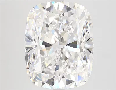 6.01ct D FL Very Good Cut Cushion Diamond