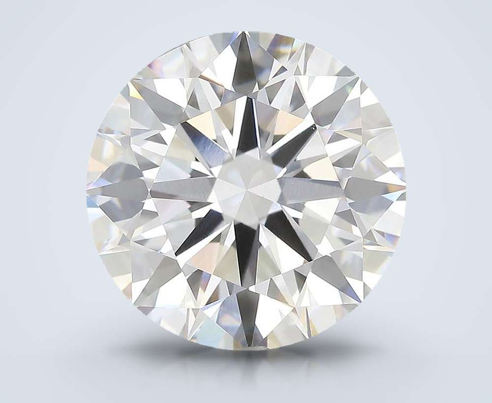 10.02ct F VVS2 Rare Carat Ideal Cut Round Lab Grown Diamond