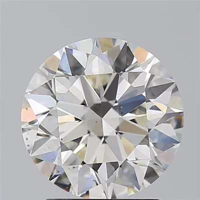 2.25ct J SI1 Rare Carat Ideal Cut Round Diamond