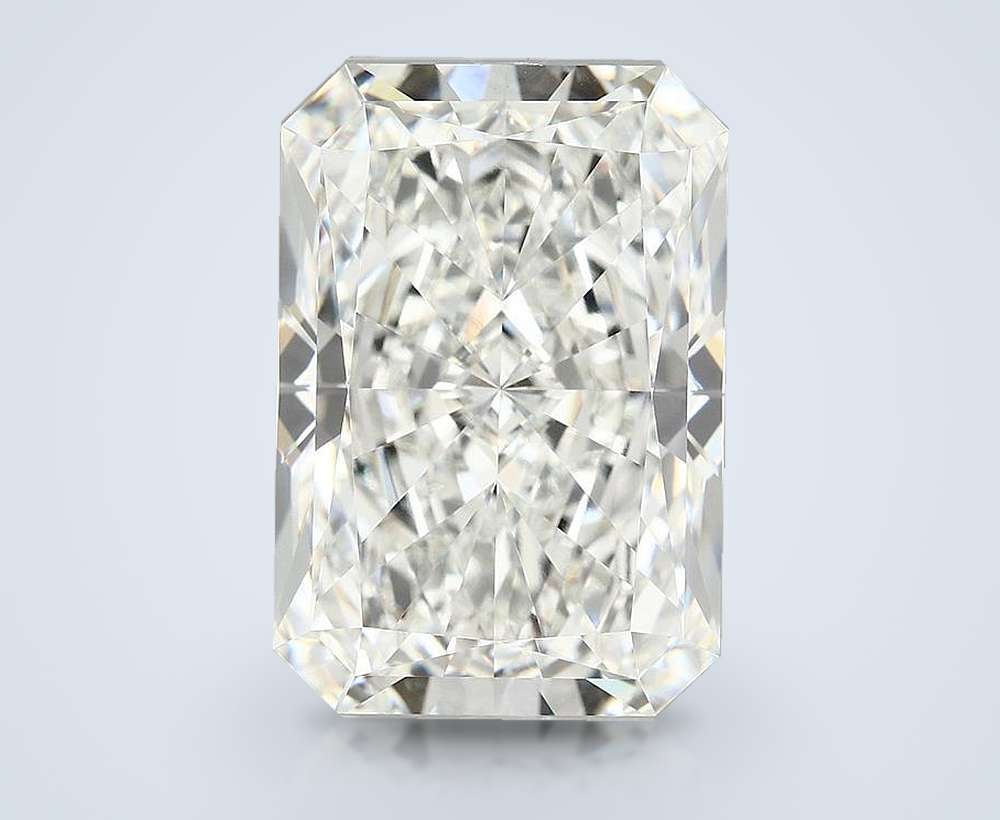 11.10ct F VVS2 Rare Carat Ideal Cut Radiant Lab Grown Diamond
