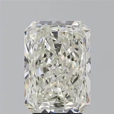3.56ct J IF Rare Carat Ideal Cut Radiant Diamond