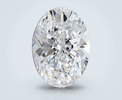3.03ct E VS1 Rare Carat Ideal Cut Oval Lab Grown Diamond
