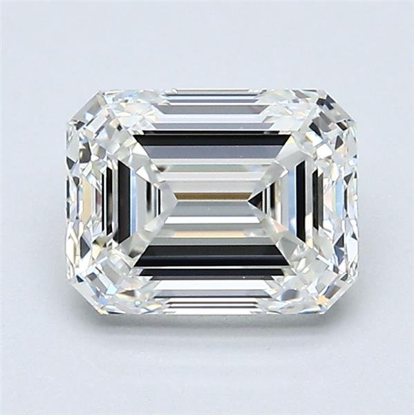 1.51ct G IF Very Good Cut Emerald Diamond