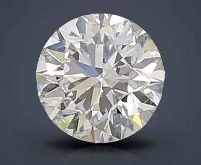 0.61ct H VVS2 Rare Carat Ideal Cut Round Diamond