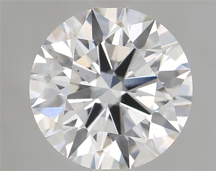 2.10ct E SI1 Rare Carat Ideal Cut Round Lab Grown Diamond