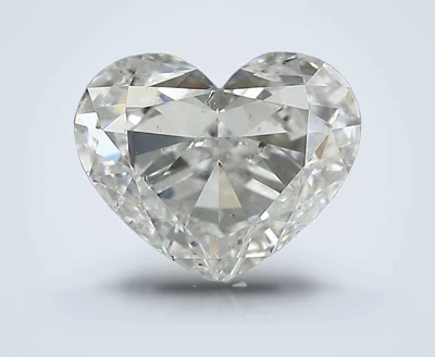 2.04ct G SI1 Excellent Cut Heart Diamond