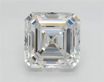 8.04ct F VS1 Rare Carat Ideal Cut Asscher Lab Grown Diamond