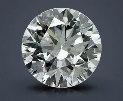 3.17ct E SI2 Excellent Cut Round Diamond