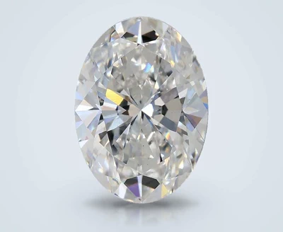 3.06ct E VS1 Rare Carat Ideal Cut Oval Lab Grown Diamond