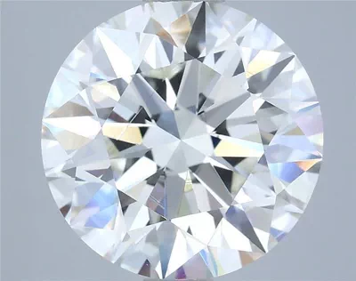 3.29ct H VS1 Rare Carat Ideal Cut Round Diamond