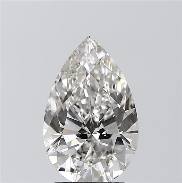 2.01ct H VS1 Very Good Cut Pear Lab Grown Diamond