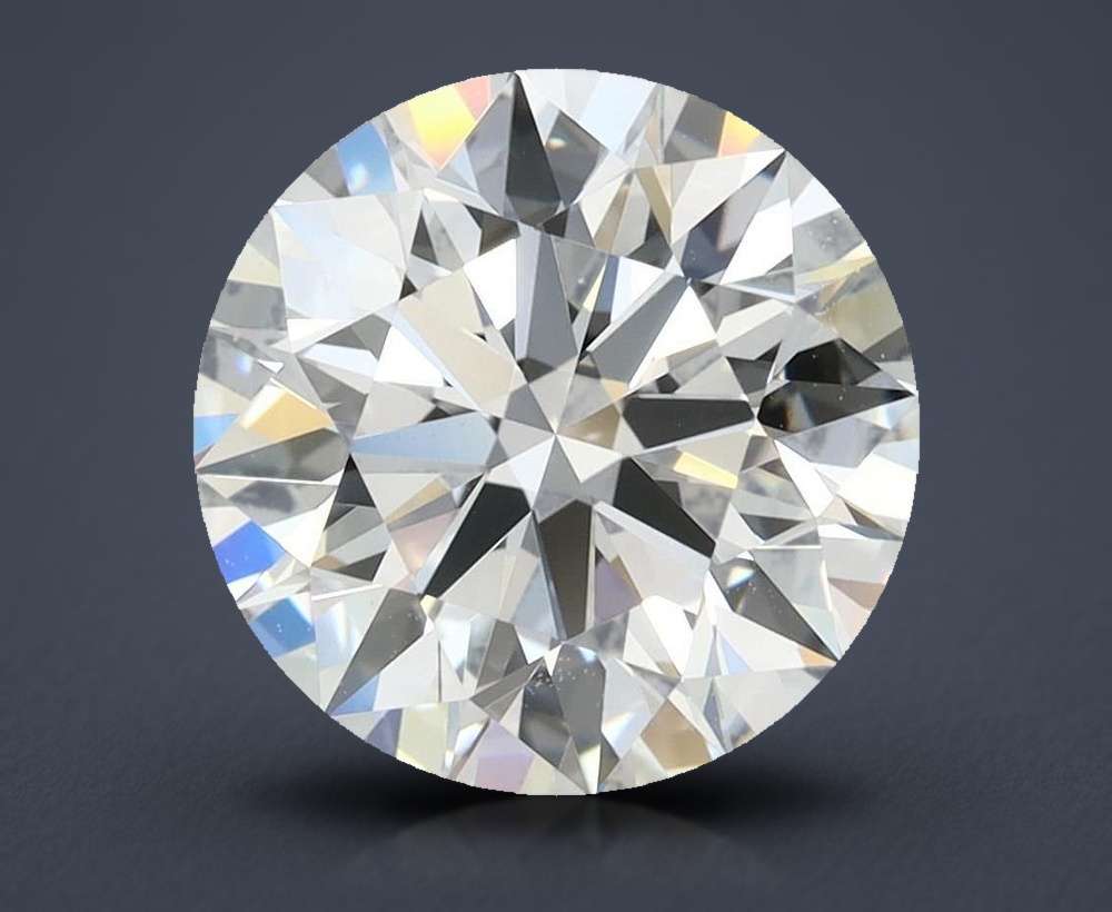 3.01ct D IF Rare Carat Ideal Cut Round Lab Grown Diamond