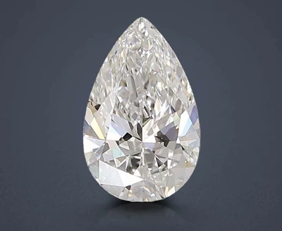 1.29ct D VVS2 Rare Carat Ideal Cut Pear Lab Grown Diamond