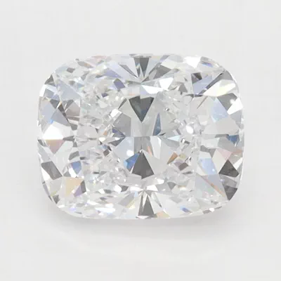 2.01ct D VVS1 Rare Carat Ideal Cut Cushion Lab Grown Diamond