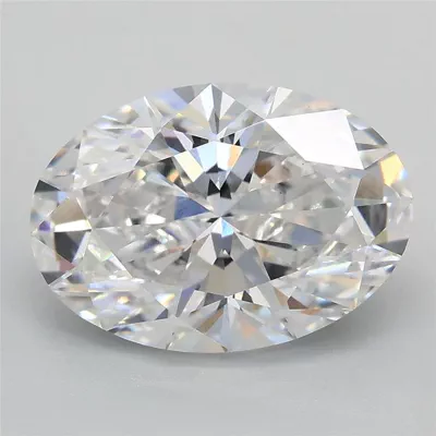 3.05ct D VS1 Rare Carat Ideal Cut Oval Lab Grown Diamond