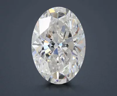 3.05ct D VS1 Rare Carat Ideal Cut Oval Lab Grown Diamond