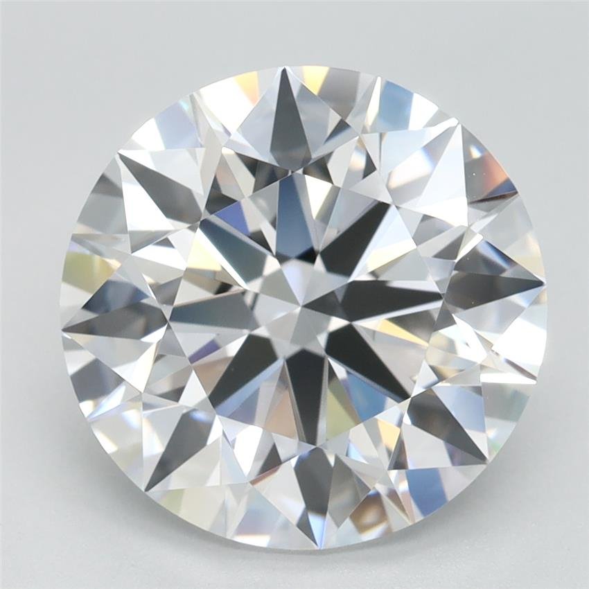 4.57ct D FL Rare Carat Ideal Cut Round Lab Grown Diamond
