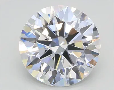 1.55ct D VVS2 Rare Carat Ideal Cut Round Lab Grown Diamond