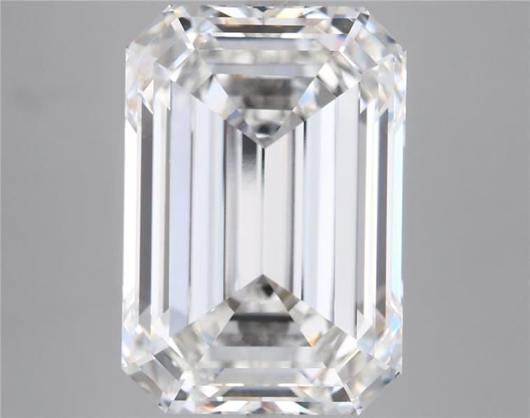 12.08ct G VVS2 Rare Carat Ideal Cut Emerald Lab Grown Diamond