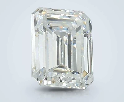 1.57ct D VS2 Rare Carat Ideal Cut Emerald Lab Grown Diamond