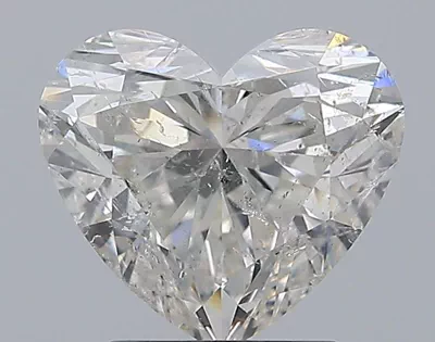 2.51ct H SI2 Rare Carat Ideal Cut Heart Diamond