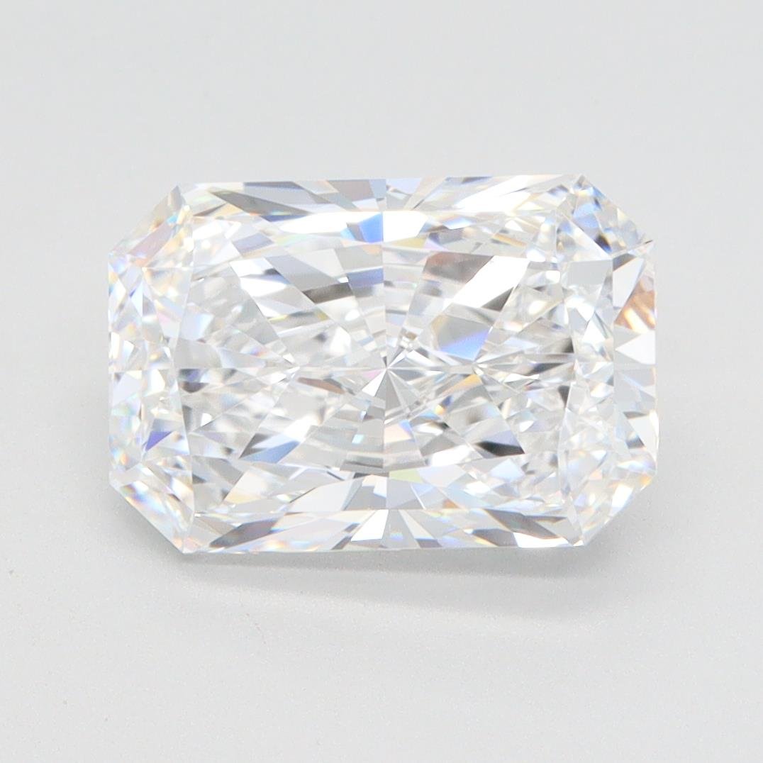 3.05ct D VVS2 Rare Carat Ideal Cut Radiant Lab Grown Diamond