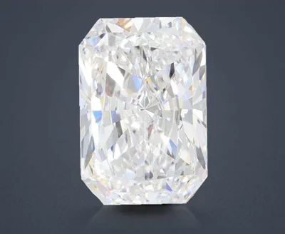 3.05ct D VVS2 Rare Carat Ideal Cut Radiant Lab Grown Diamond