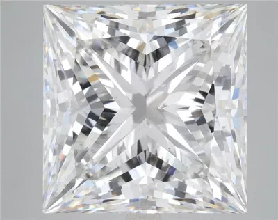 16.64ct F VS2 Rare Carat Ideal Cut Princess Lab Grown Diamond