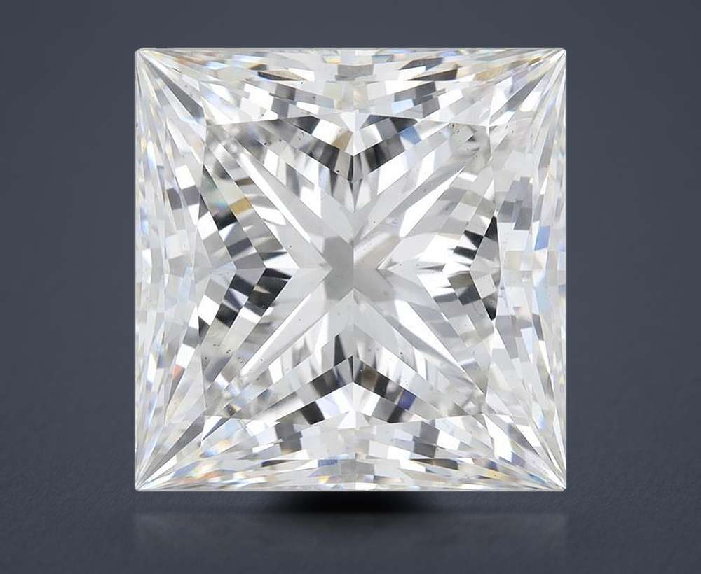 16.64ct F VS2 Rare Carat Ideal Cut Princess Lab Grown Diamond