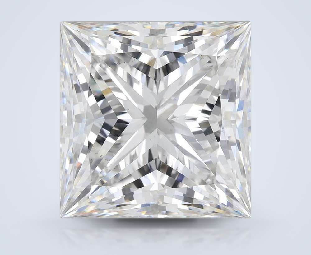 16.64ct F VS2 Rare Carat Ideal Cut Princess Lab Grown Diamond