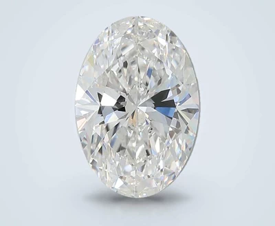 3.10ct E VS1 Rare Carat Ideal Cut Oval Lab Grown Diamond