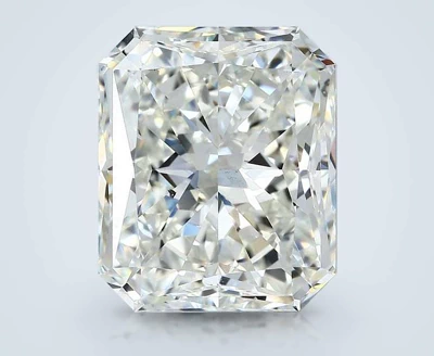 10.28ct J SI1 Rare Carat Ideal Cut Radiant Diamond