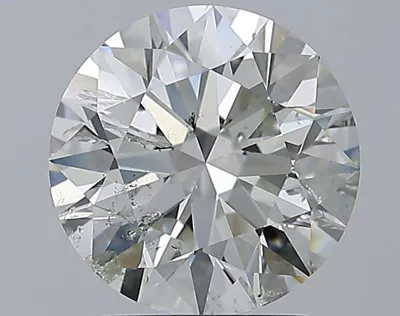 2.53ct G SI2 Rare Carat Ideal Cut Round Diamond