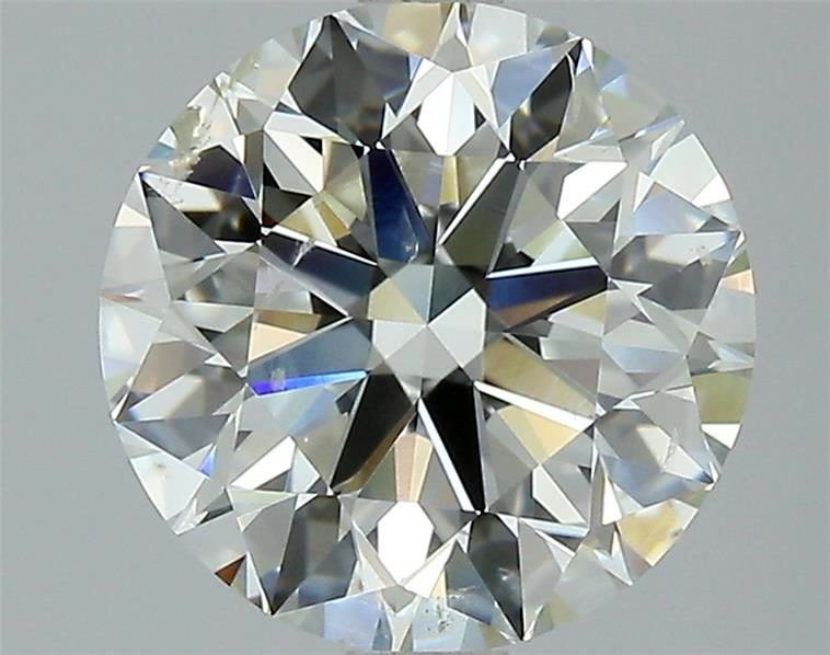 3.37ct I SI1 Ideal Cut Round Diamond