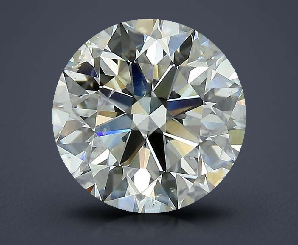3.37ct I SI1 Ideal Cut Round Diamond
