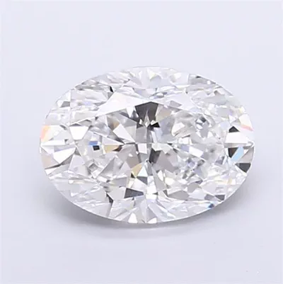 3.02ct D VVS1 Very Good Cut Oval Lab Grown Diamond