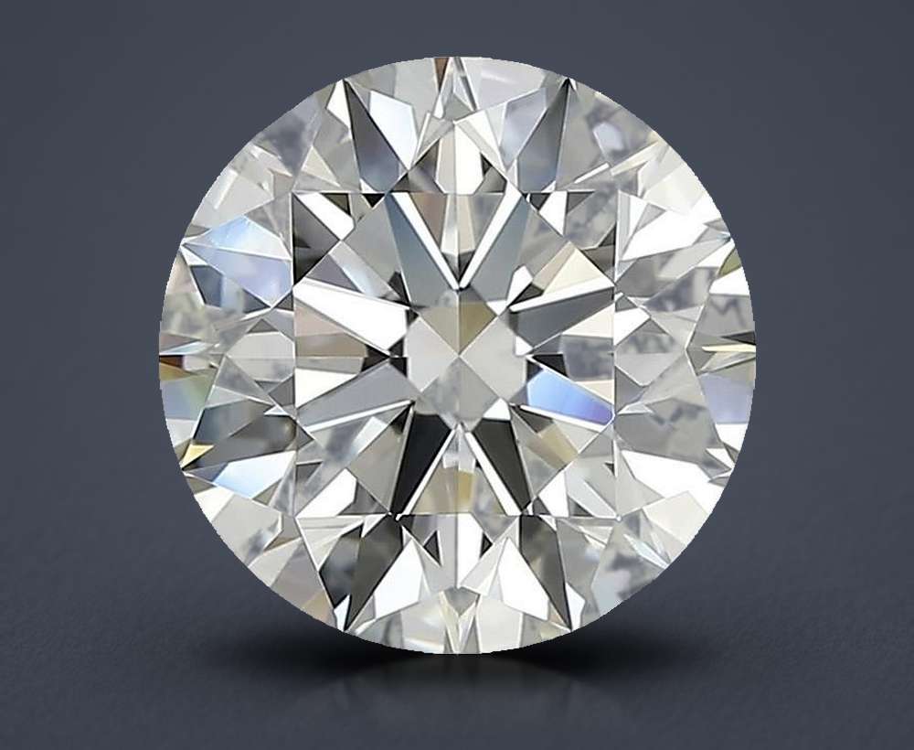 3.50ct J VVS1 Rare Carat Ideal Cut Round Diamond